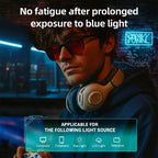 Anti Blue Light Gaming Glasses with Red Tinted Lenses Better Sleep Men Women anti Eye Strain Protection for Computer Screens